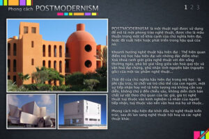 Phong cách thiết kế nội thất Postmodernism, Bazzar, Romanticsm, Bauhuas, Gothic