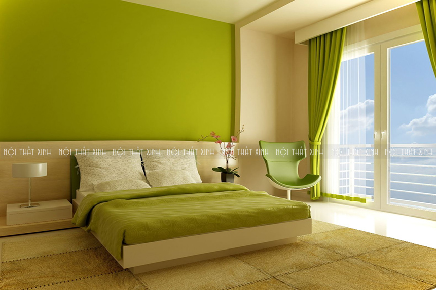 3 màu sắc khi thiết kế nội thất phòng ngủ tạo giấc ngủ sâu hơn