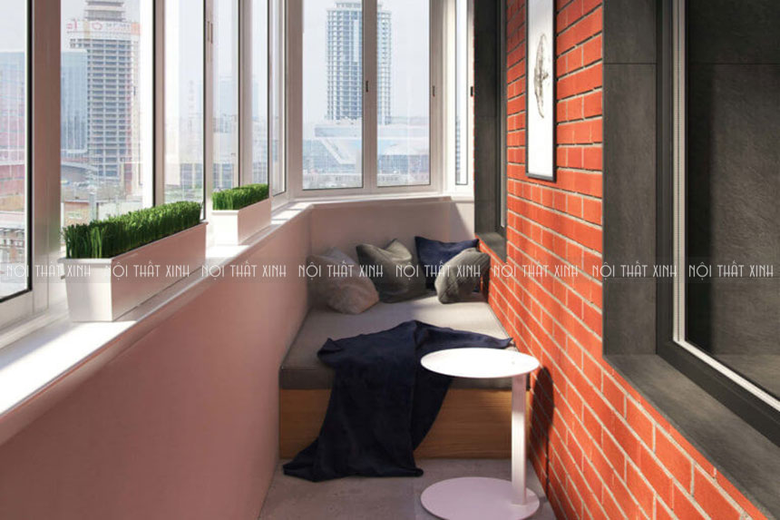 Những góc ban công xanh, thư thái cho thiết kế nội thất căn hộ