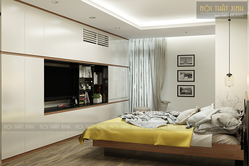 Thiết kế nội thất căn hộ 85m2 ấn tượng theo phong cách Rustic