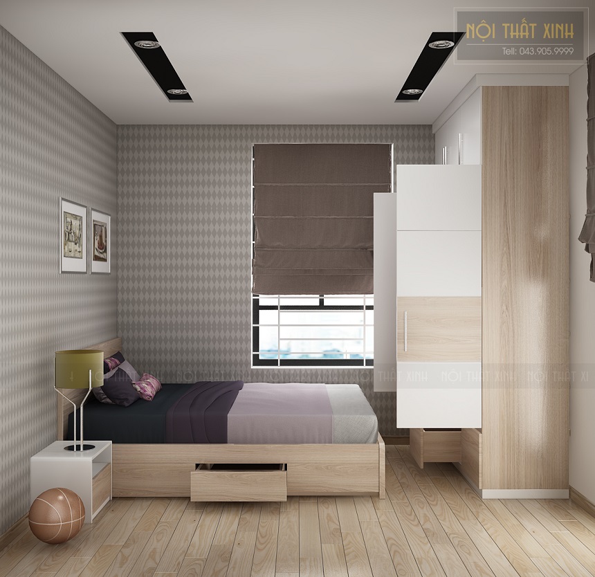 Thiết kế phòng ngủ nhỏ đơn giản dành cho người già