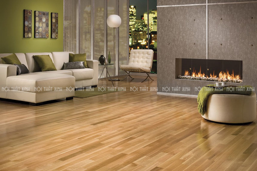 Sàn gỗ trong thiết kế nội thất hiện đại
