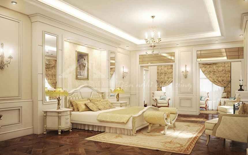 Thiết kế nội thất biệt thự theo phong cách cổ điển