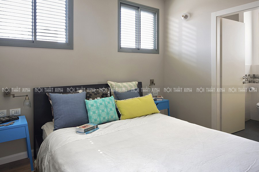 Căn hộ nhỏ 2 phòng ngủ tiện nghi với thiết kế nội thất chung cư hiện đại