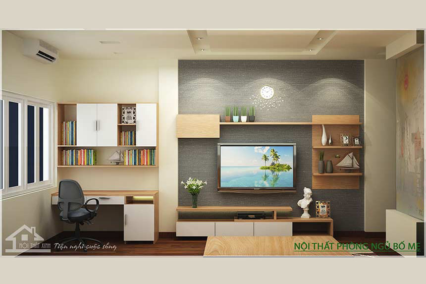 Thiết kế nội thất căn hộ chung cư đẹp nhà Mr.Tiến - Hà Nội