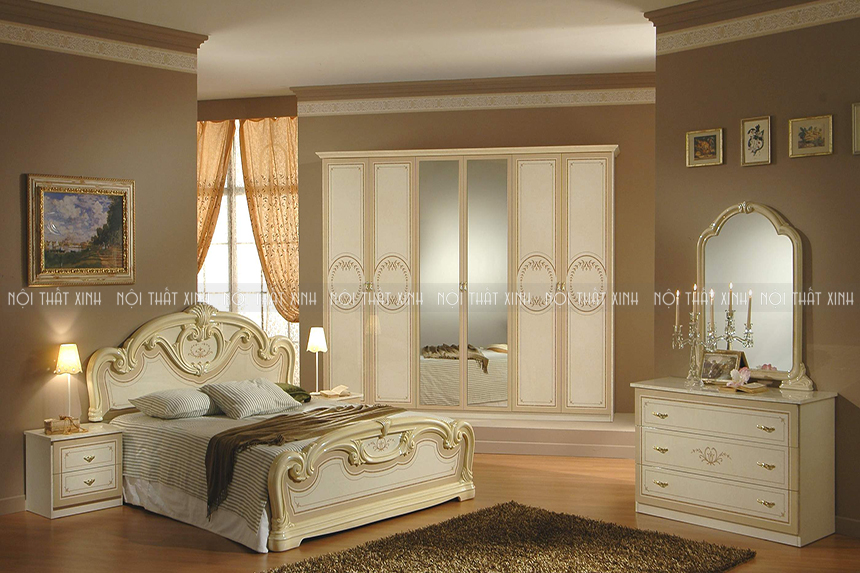 Thiết kế nội thất phòng ngủ mang phong cách cổ điển