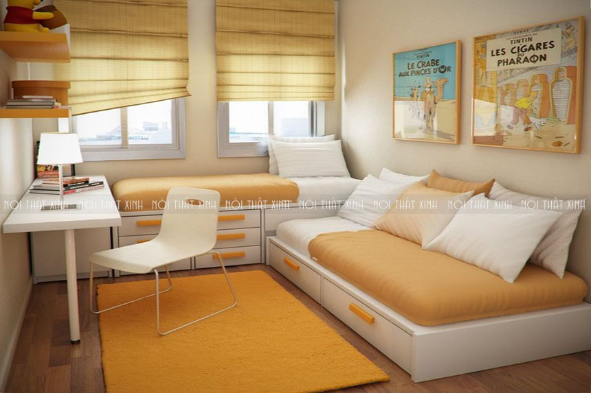 Thiết kế phòng ngủ 5m2 thành không gian nghỉ ngơi lý tưởng