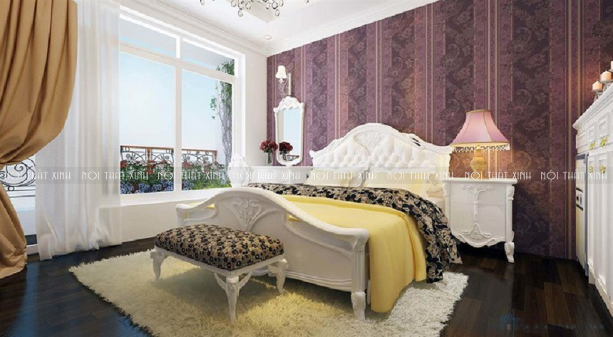 Thiết kế phòng ngủ cho người lớn tuổi với gam màu trầm ấm