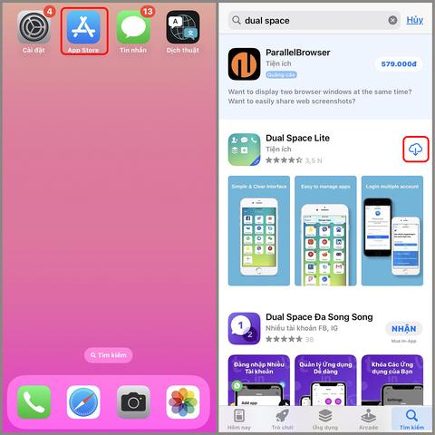 Khám phá cách tải và sử dụng 2 Messenger cho nhu cầu khác nhau trên iPhone