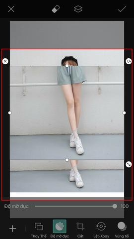 Hướng dẫn chi tiết cách sử dụng PicsArt để kéo dài chân trong ảnh