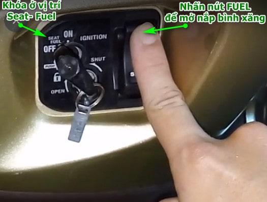 Mở nắp xăng xe Airblade: Thủ thuật và lưu ý cần biết