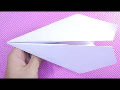 cách gấp máy bay bằng giấy