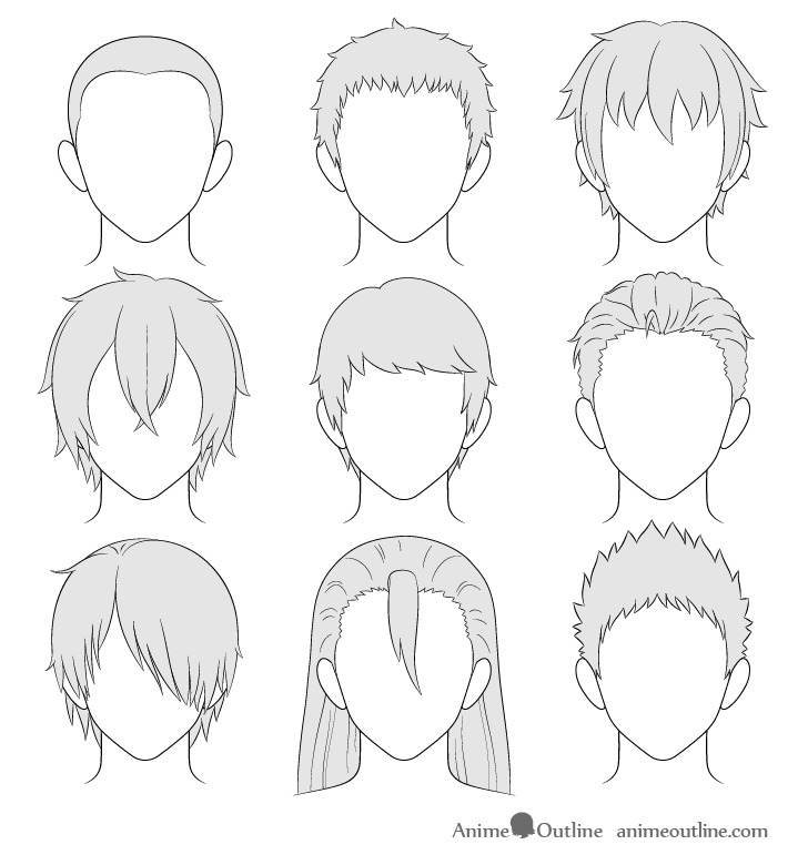 Nếu bạn đang muốn học vẽ tóc nam anime từng bước, hãy xem ngay hình ảnh để được hướng dẫn cách vẽ một cách đơn giản và dễ hiểu. Hãy thử ngay để tạo ra những kiểu tóc đẹp trong anime!
